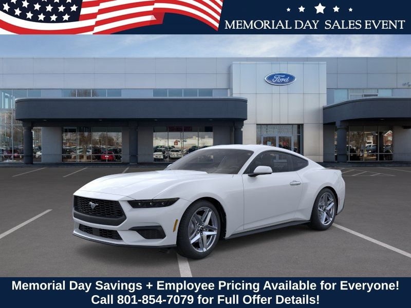 Oxford White 2026 Ford Mustang EcoBoost Premium Fastback RWD Coupe Rear-Wheel Drive Automatic