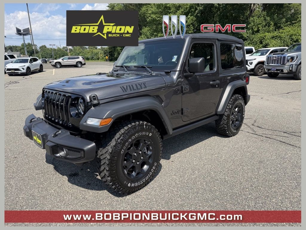 Gray (Granite Crystal Metallic Clearcoat) 2023 Jeep Wrangler SUV / Crossover Four-Wheel Drive 8-Speed Automatic