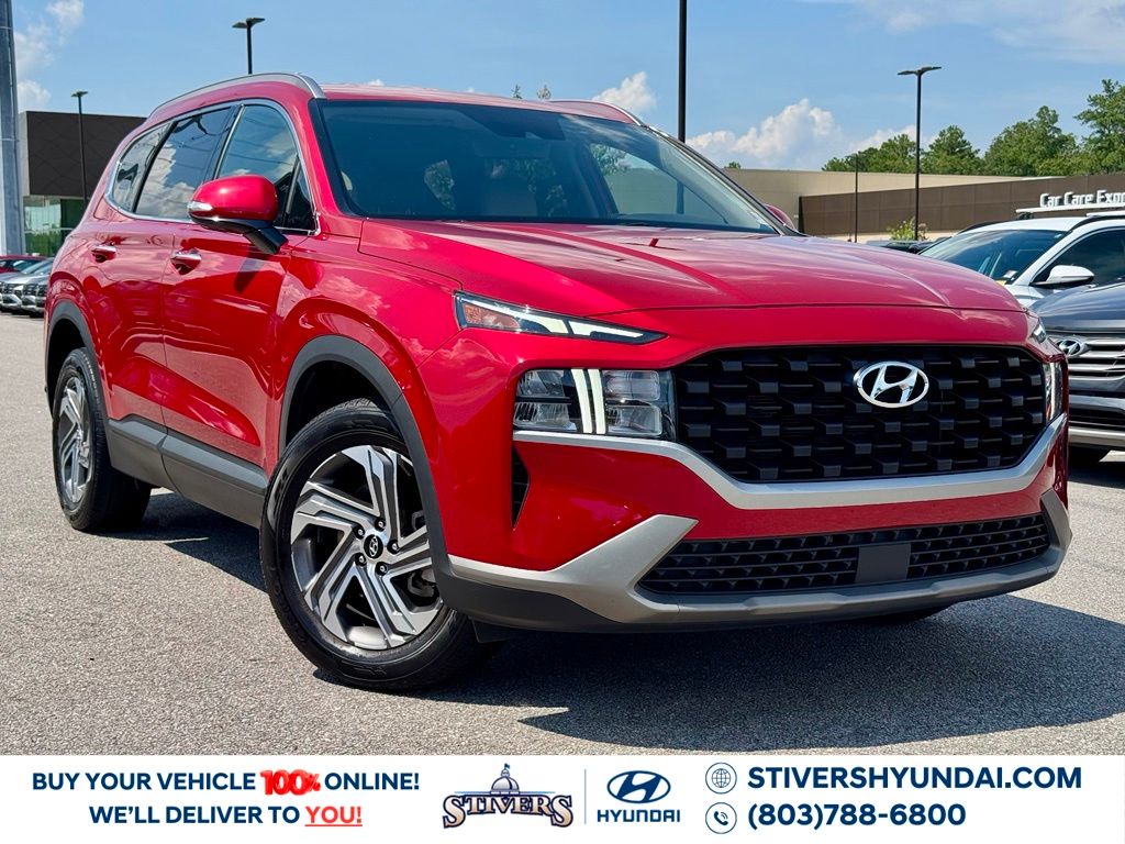 Calypso Red 2023 Hyundai Santa Fe SUV / Crossover Front-Wheel Drive 8-Speed Automatic