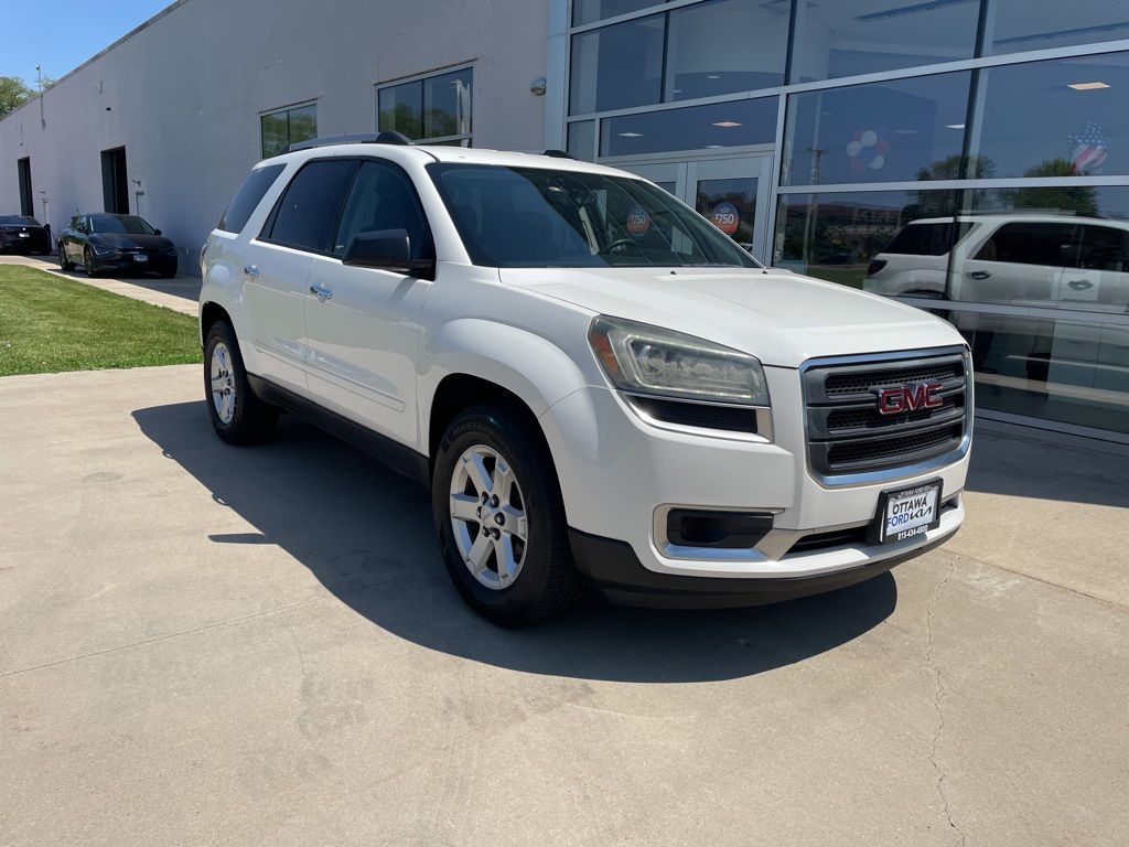 Summit White 2013 GMC Acadia SLE-2 FWD SUV / Crossover Front-Wheel Drive 6-Speed Automatic