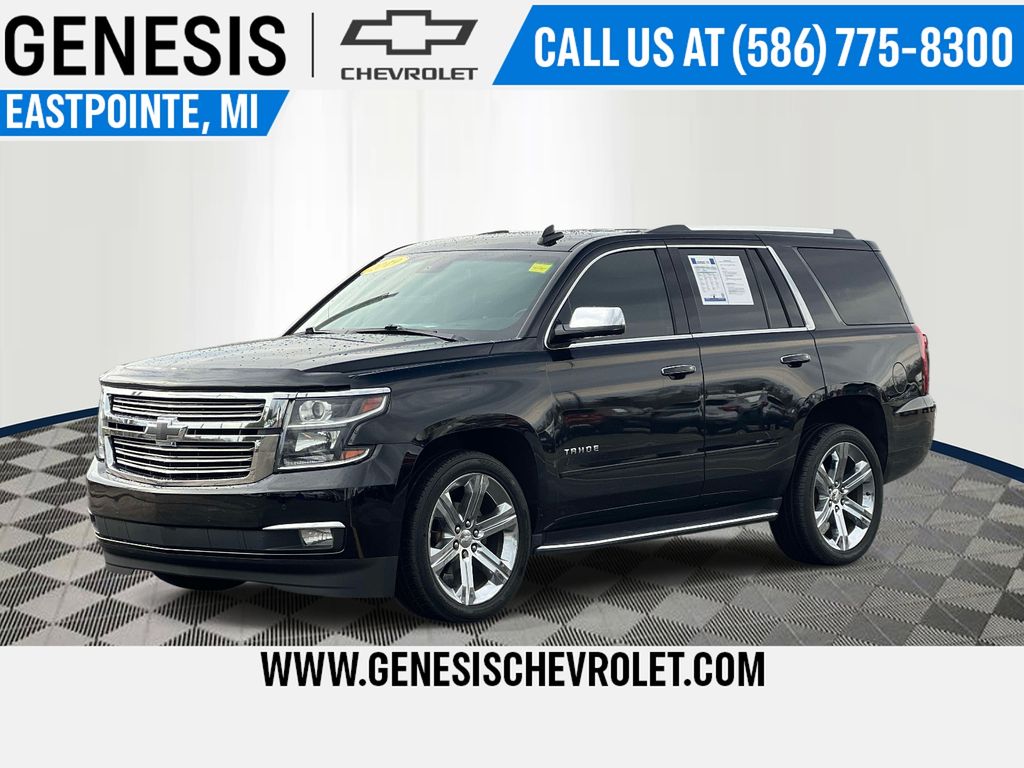 Black 2019 Chevrolet Tahoe Premier 4WD SUV / Crossover Four-Wheel Drive 6-Speed Automatic Overdrive