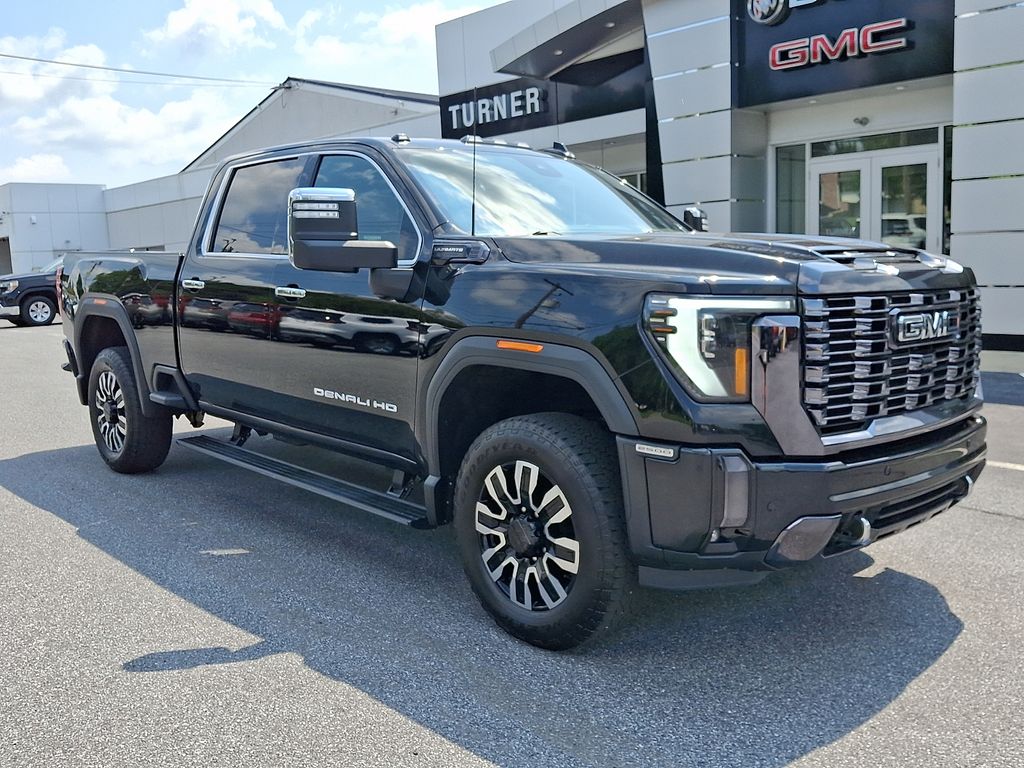 Onyx Black 2024 GMC Sierra 2500HD Pickup Truck Four-Wheel Drive Automatic