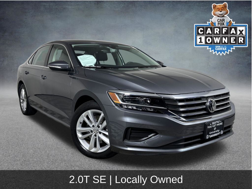 Platinum Gray Metallic 2020 Volkswagen Passat Sedan Front-Wheel Drive 6-Speed Automatic