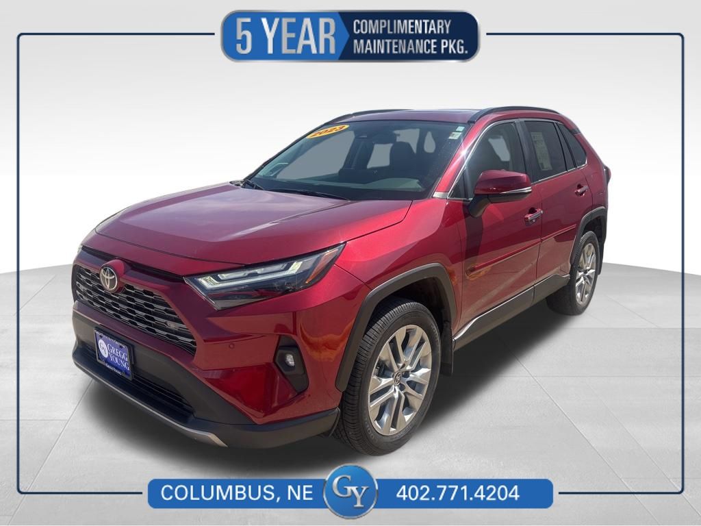 Red (Ruby Flare Pearl) 2023 Toyota RAV4 Limited AWD SUV / Crossover All-Wheel Drive 8-Speed Automatic