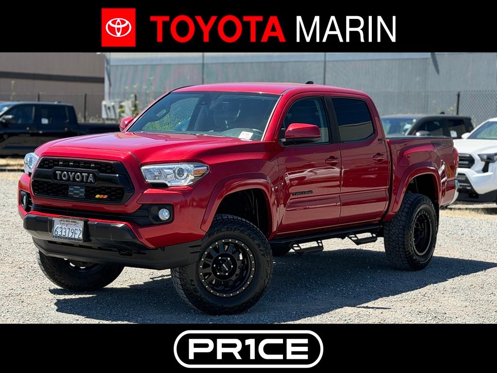 Barcelona Red Metallic 2020 Toyota Tacoma Pickup Truck Four-Wheel Drive 6-Speed Automatic