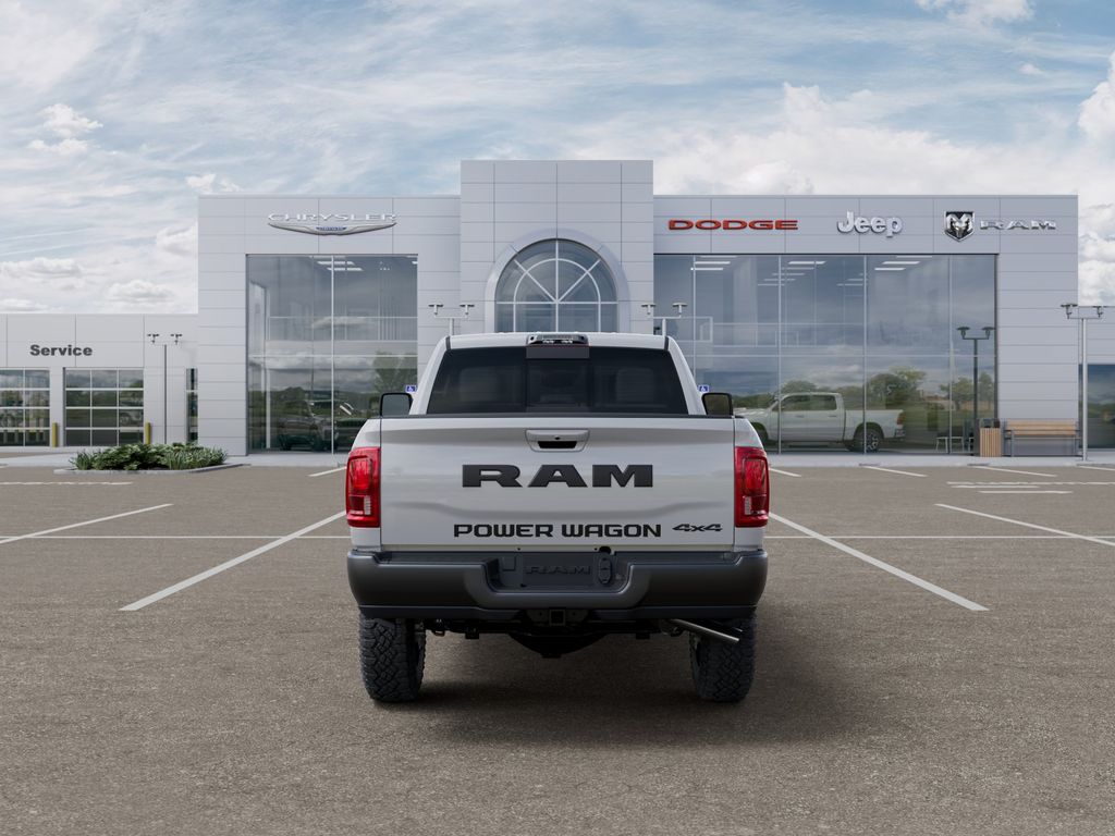 New 2025 Bright White Clearcoat Ram Rebel image 7