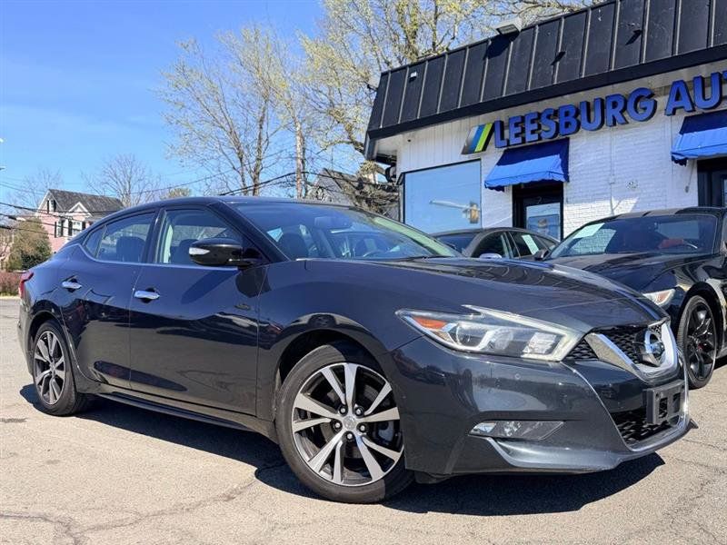 Storm Blue 2016 Nissan Maxima SV Sedan Front-Wheel Drive Continuously Variable Transmission