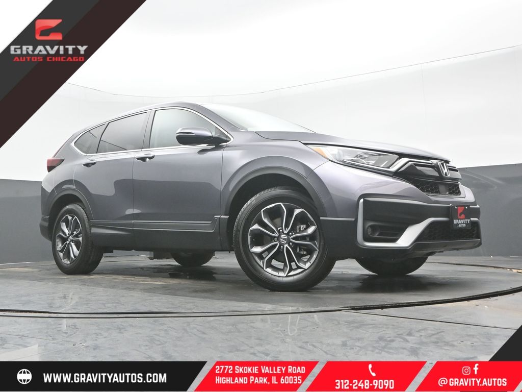 Sonic Gray Pearl 2021 Honda CR-V EX-L AWD SUV / Crossover All-Wheel Drive Continuously Variable Transmission