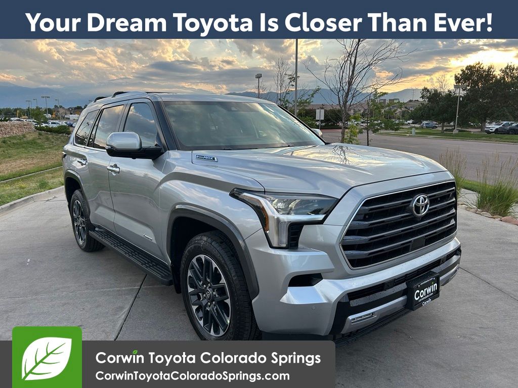 Silver 2026 Toyota Sequoia SUV / Crossover Four-Wheel Drive Automatic