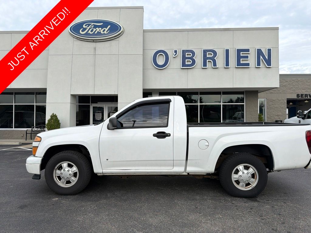 Summit White 2008 Chevrolet Colorado Pickup Truck 4X2 4-Speed Automatic Overdrive