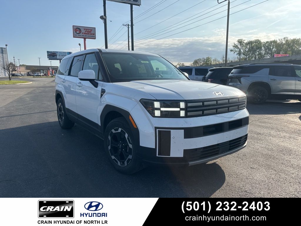 Serenity White 2026 Hyundai Santa Fe SUV / Crossover Front-Wheel Drive 8-Speed Automatic