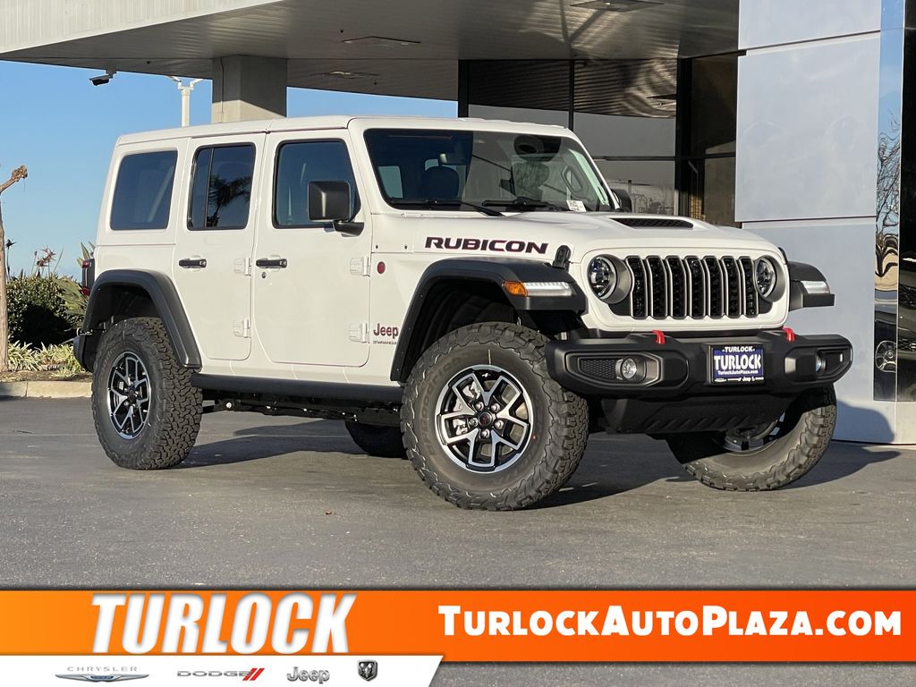 Bright White Clearcoat 2026 Jeep Wrangler SUV / Crossover Four-Wheel Drive 8-Speed Automatic