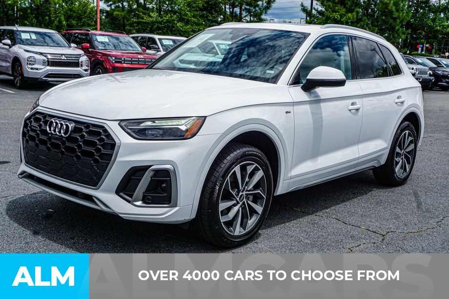 Used 2024 White Audi 45 S line Premium image 2