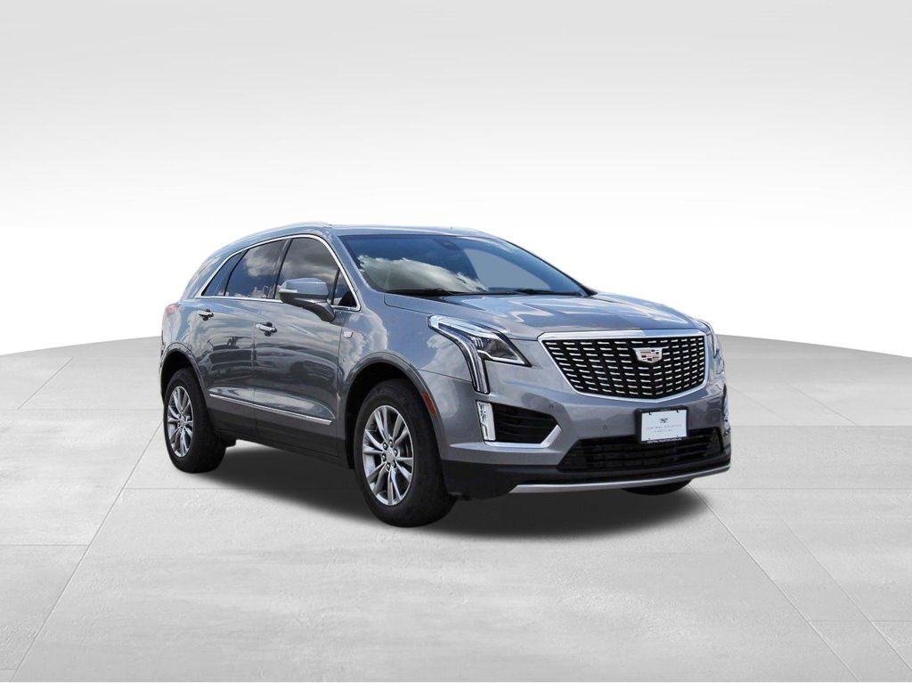 Gray (Steel Metallic) 2022 Cadillac XT5 SUV / Crossover Front-Wheel Drive 9-Speed Automatic