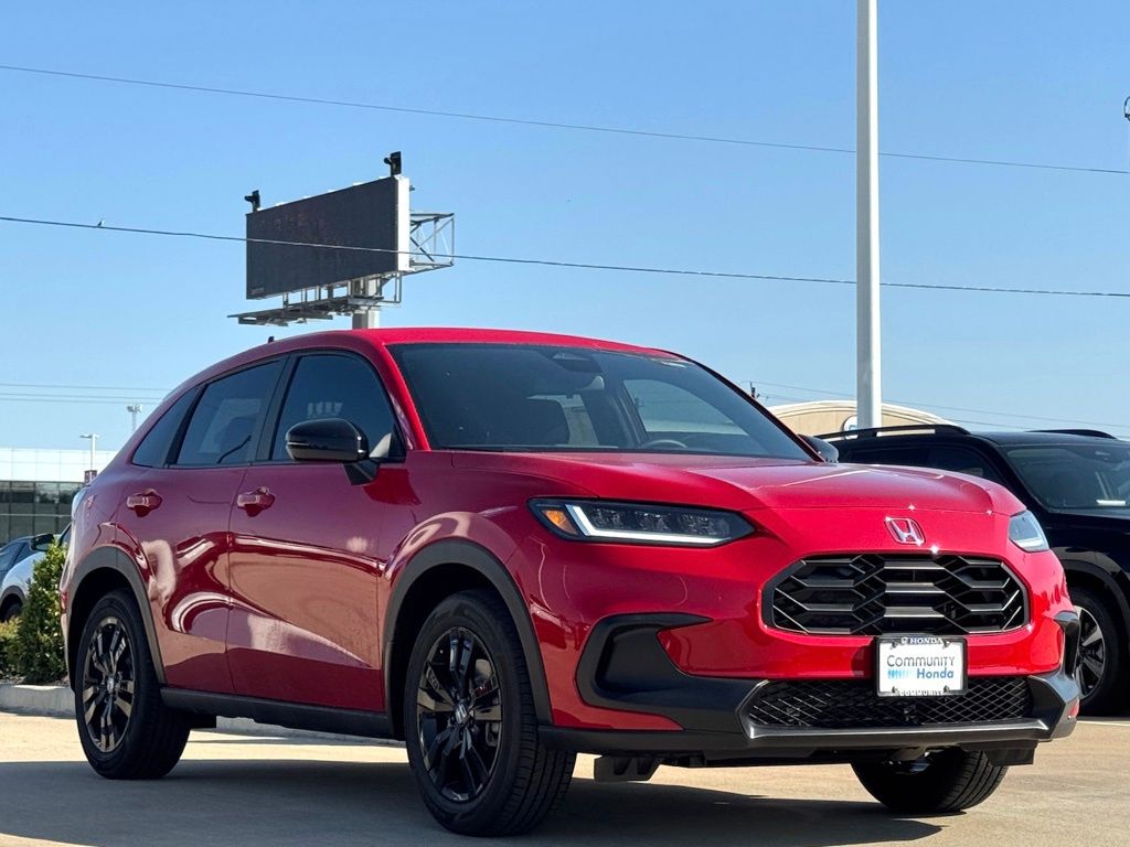 2026 Honda HR-V Sport Red at Community Honda