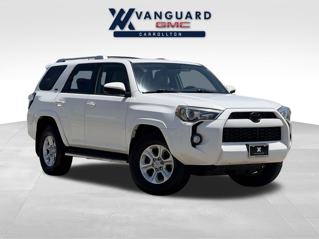 Super White 2018 Toyota 4Runner SUV / Crossover 4X2 5-Speed Automatic Overdrive