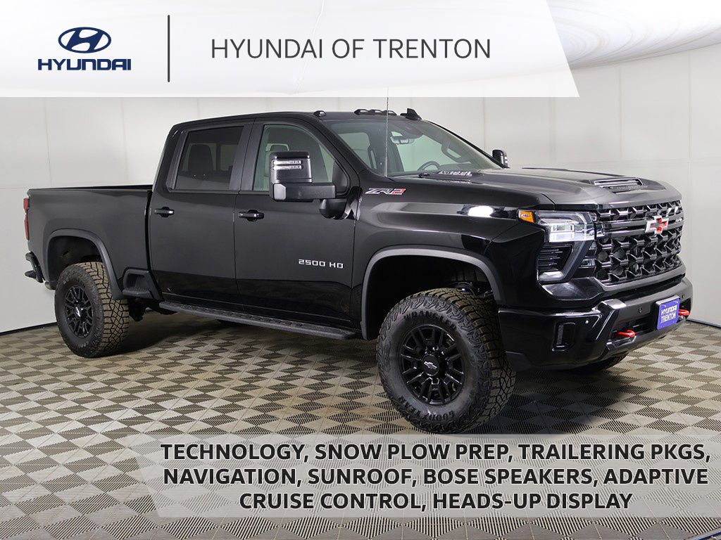 Black 2026 Chevrolet Silverado 2500HD Pickup Truck Four-Wheel Drive Automatic