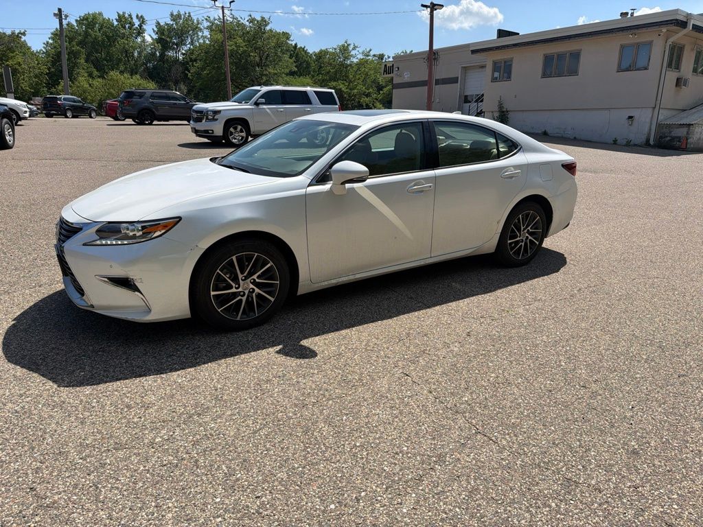 White Pearl 2017 Lexus ES 350 FWD Sedan Front-Wheel Drive 6-Speed Automatic