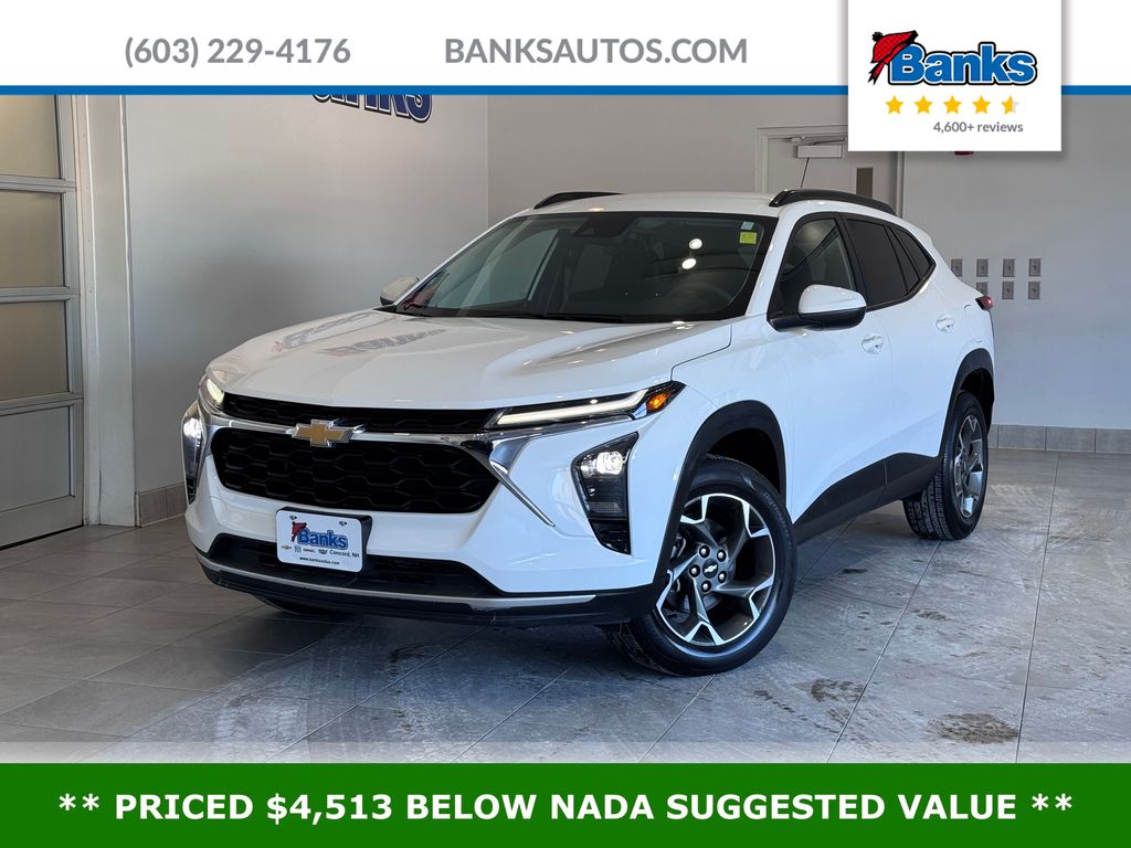Summit White 2024 Chevrolet Trax LT FWD SUV / Crossover Front-Wheel Drive 6-Speed Automatic