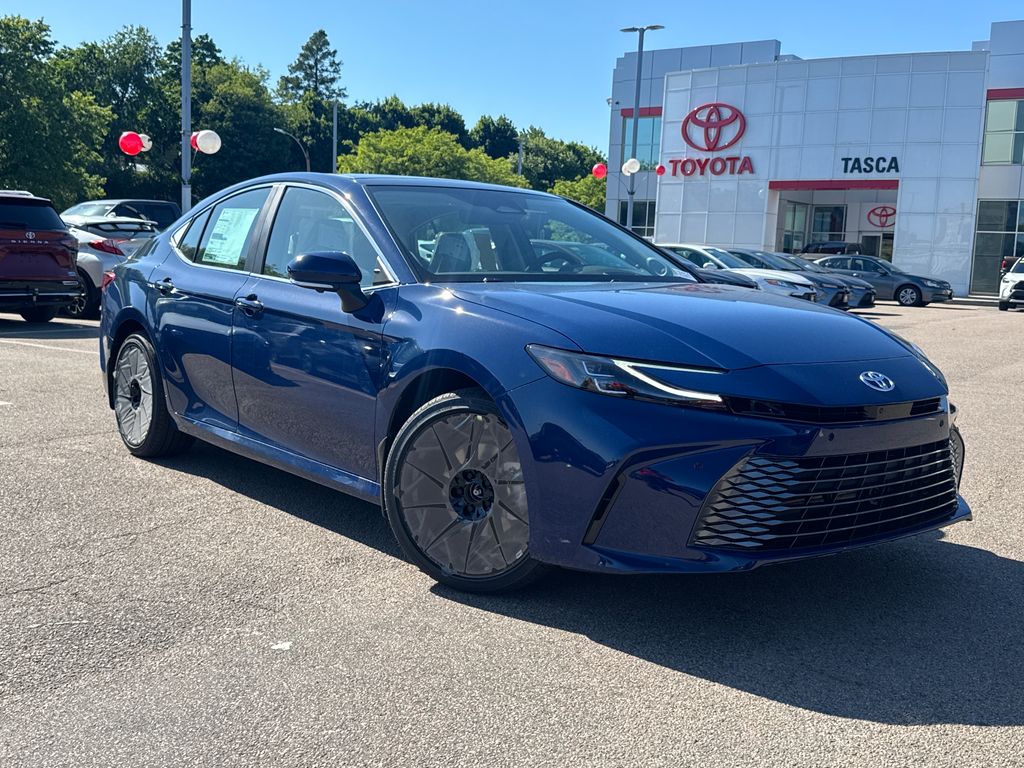 Blue 2026 Toyota Camry Sedan All-Wheel Drive Continuously Variable Transmission