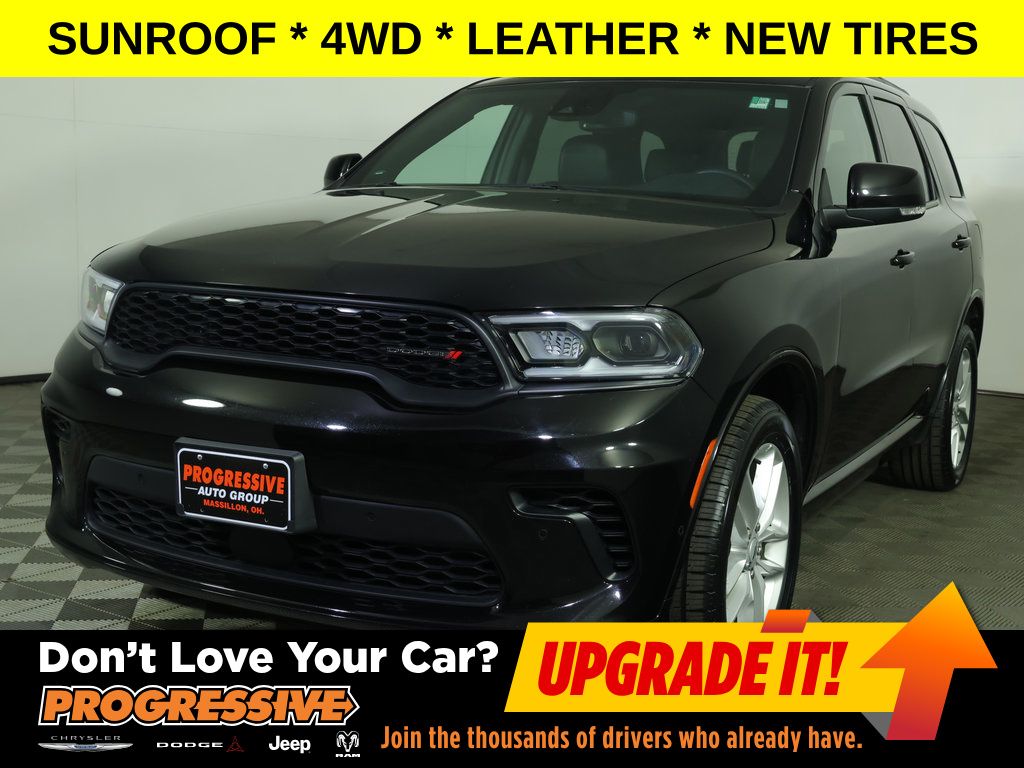 DB Black Crystal Clearcoat 2025 Dodge Durango SUV / Crossover All-Wheel Drive 8-Speed Automatic