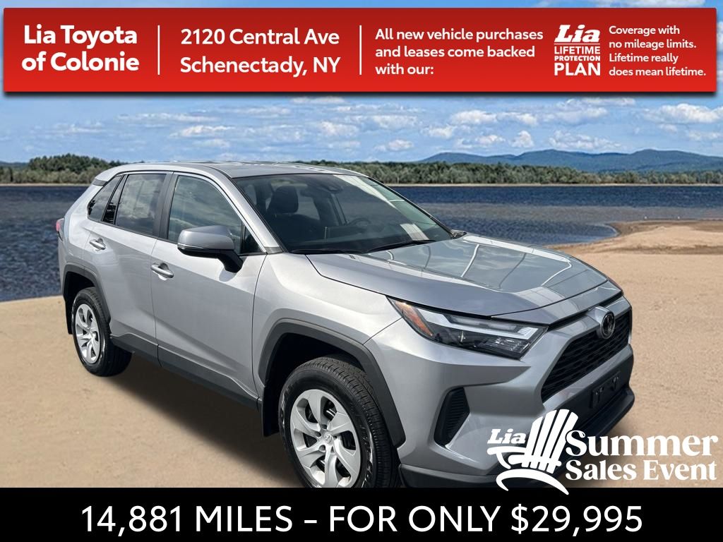 Silver Sky Metallic 2023 Toyota RAV4 SUV / Crossover All-Wheel Drive 8-Speed Automatic