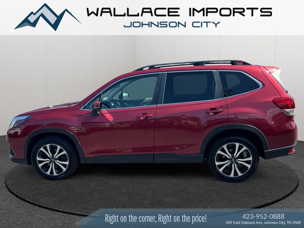 Crimson Red Pearl 2022 Subaru Forester SUV / Crossover All-Wheel Drive Continuously Variable Transmission