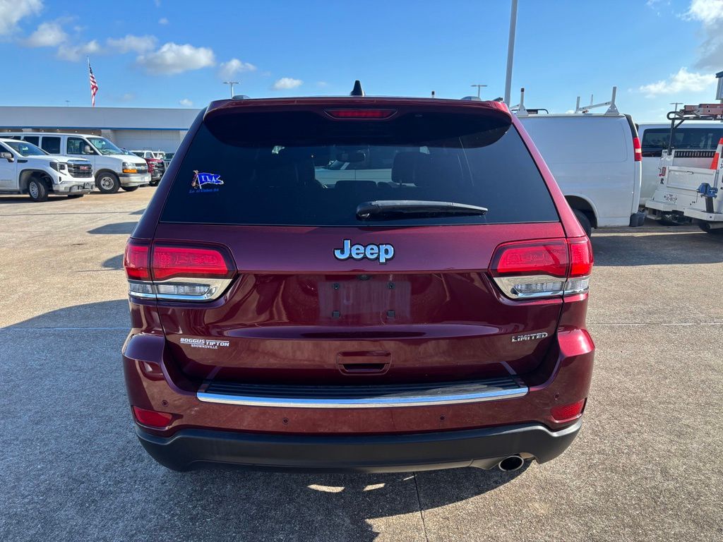 2021 Jeep Grand Cherokee Limited Red at Bravo Nissan