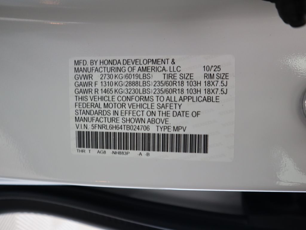 Thumbnail: 2026 Honda Odyssey - 31