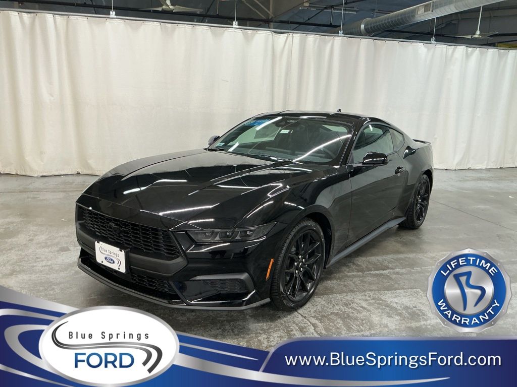Shadow Black 2026 Ford Mustang Coupe Rear-Wheel Drive Automatic