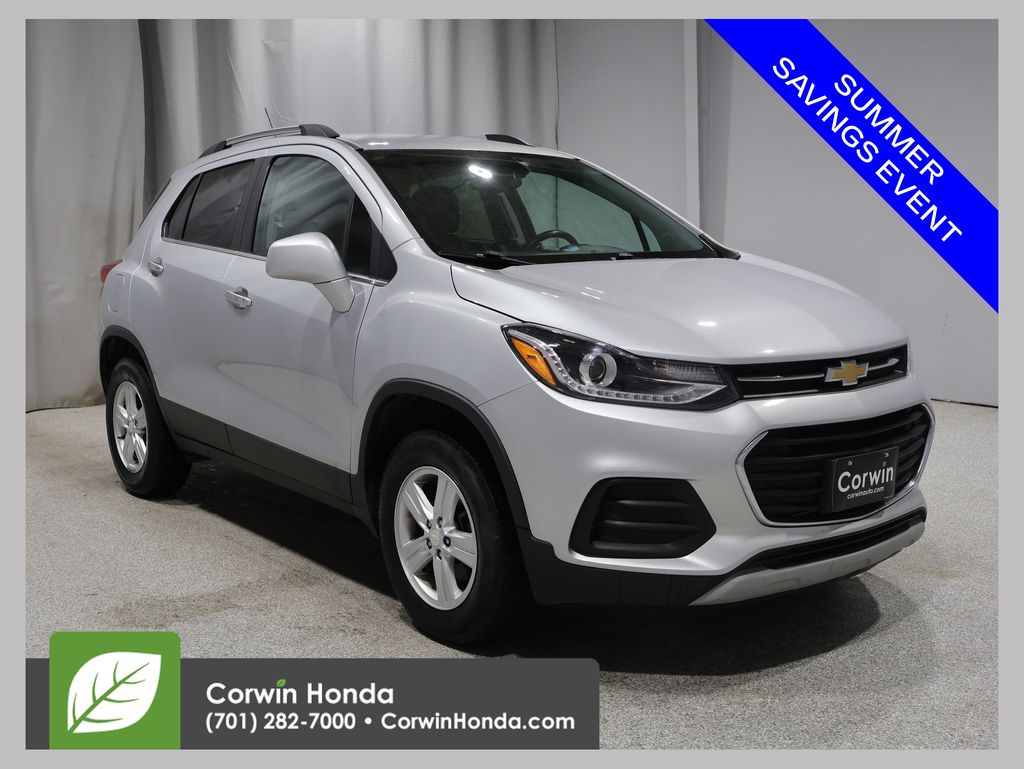 Silver Ice Metallic 2018 Chevrolet Trax SUV / Crossover All-Wheel Drive 6-Speed Automatic