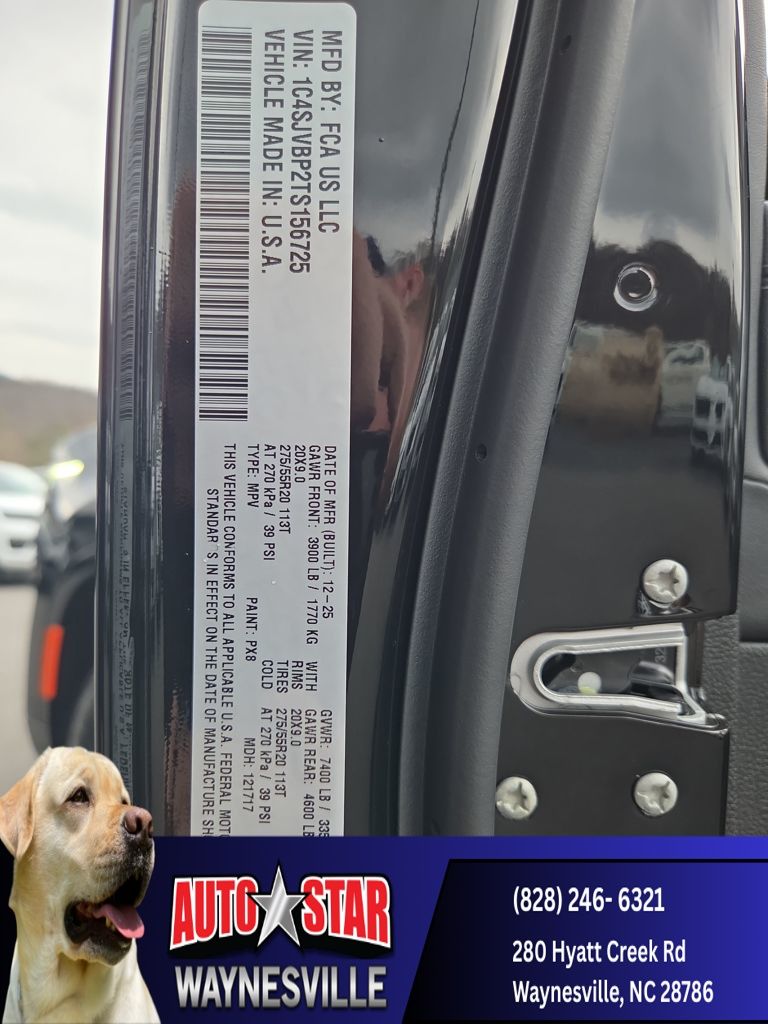 new 2026 Jeep Grand Wagoneer car, priced at $74,516