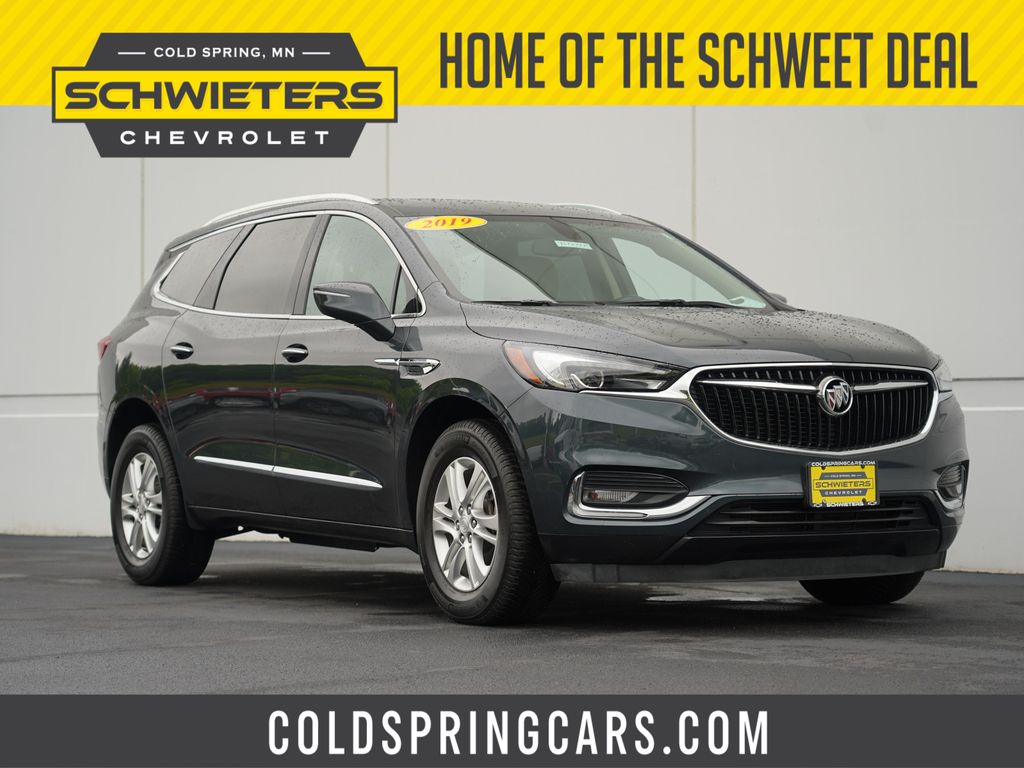 Dark Slate Metallic 2019 Buick Enclave SUV / Crossover Four-Wheel Drive 9-Speed Automatic