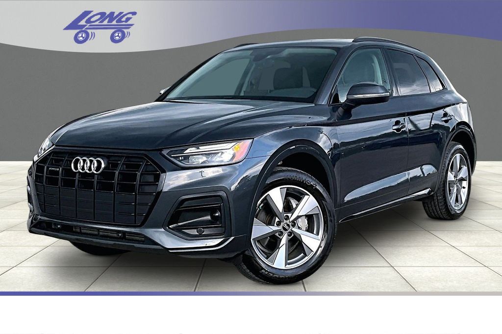 Gray Metallic 2025 Audi Q5 SUV / Crossover All-Wheel Drive 7-Speed Automatic