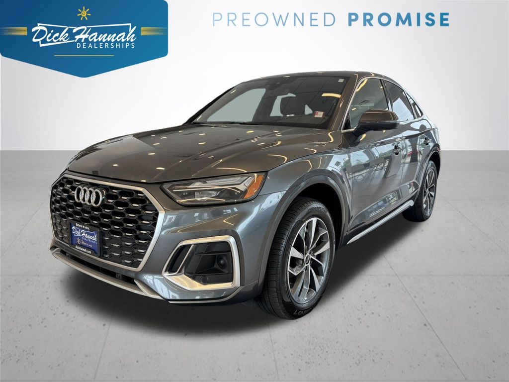 Black 2023 Audi Q5 Sportback Sedan All-Wheel Drive 7-Speed Automatic