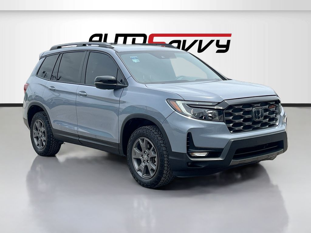 2024 Honda Passport TrailSport Blue at AutoSavvy Houston Southwest