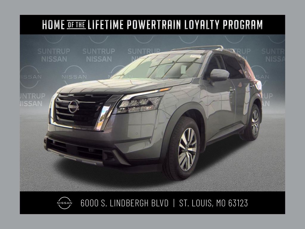 Gray (Gun Metallic) 2025 Nissan Pathfinder SUV / Crossover Front-Wheel Drive 9-Speed Automatic