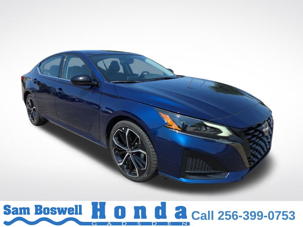 Deep Blue Pearl 2024 Nissan Altima Sedan Front-Wheel Drive Continuously Variable Transmission