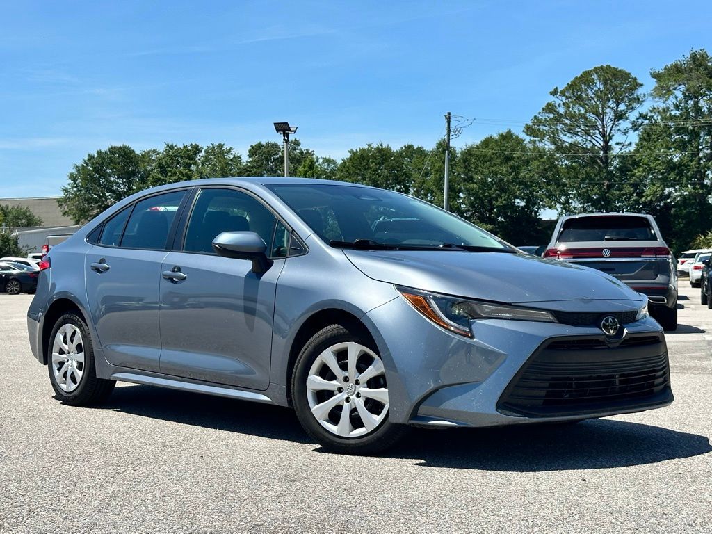 Celestite 2024 Toyota Corolla LE FWD Sedan Front-Wheel Drive Continuously Variable Transmission