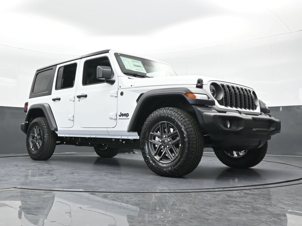 New 2026 Bright White Clearcoat Jeep Sport S image 56