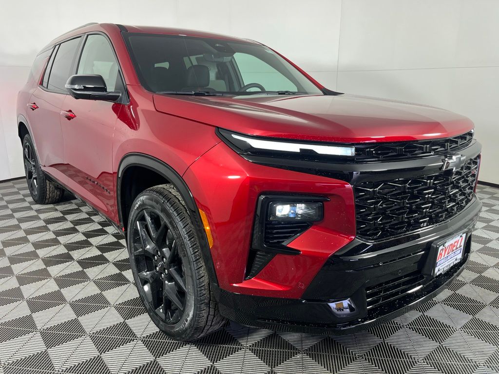 Radiant Red Tintcoat 2026 Chevrolet Traverse RS AWD SUV / Crossover Four-Wheel Drive 8-Speed Automatic