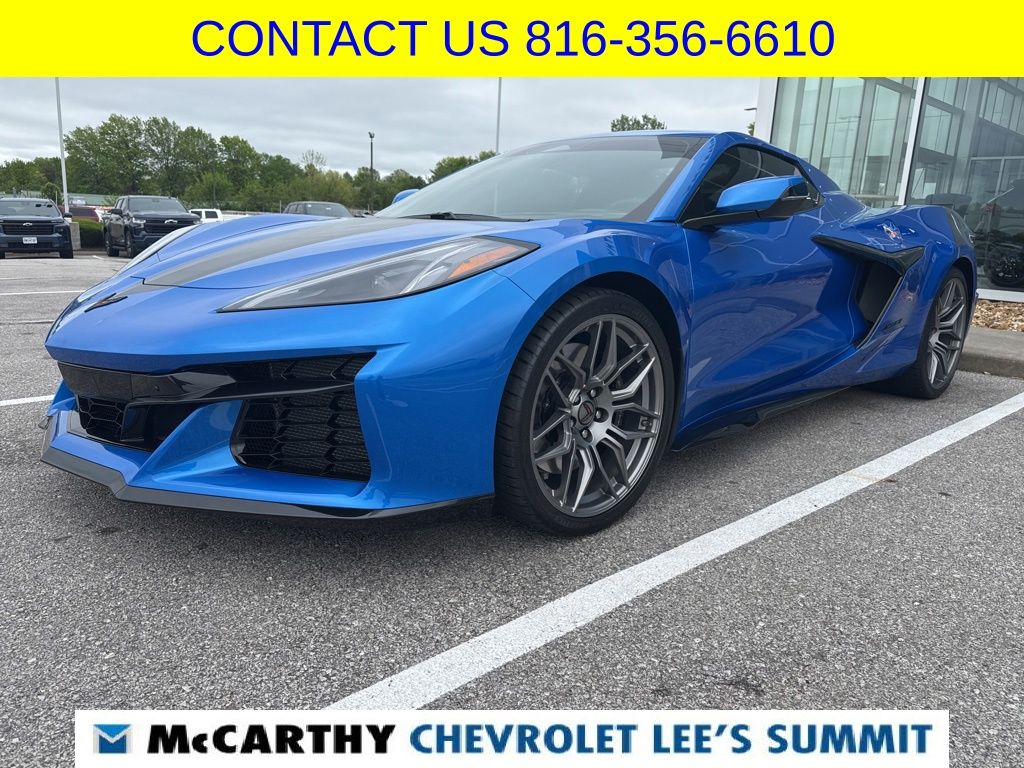 Riptide Blue 2026 Chevrolet Corvette Convertible Rear-Wheel Drive 8-Speed Dual Clutch