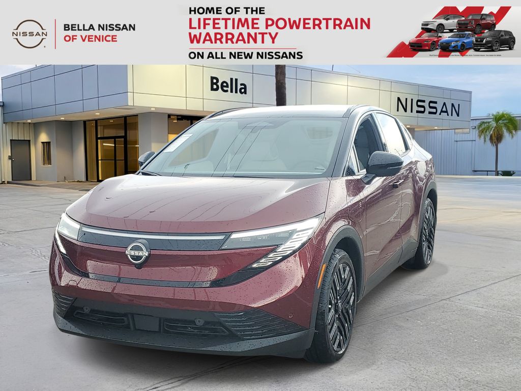 Coulis Red Metallic/Black 2026 Nissan LEAF SUV / Crossover Front-Wheel Drive Automatic