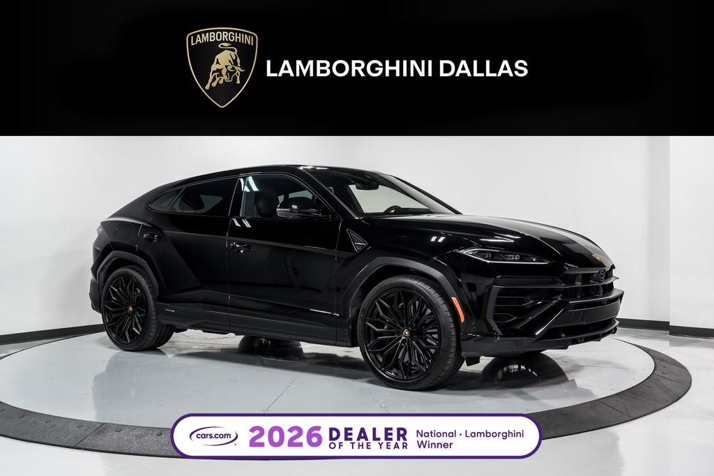 Nero Noctis 2025 Lamborghini Urus SUV / Crossover All-Wheel Drive 8-Speed Automatic