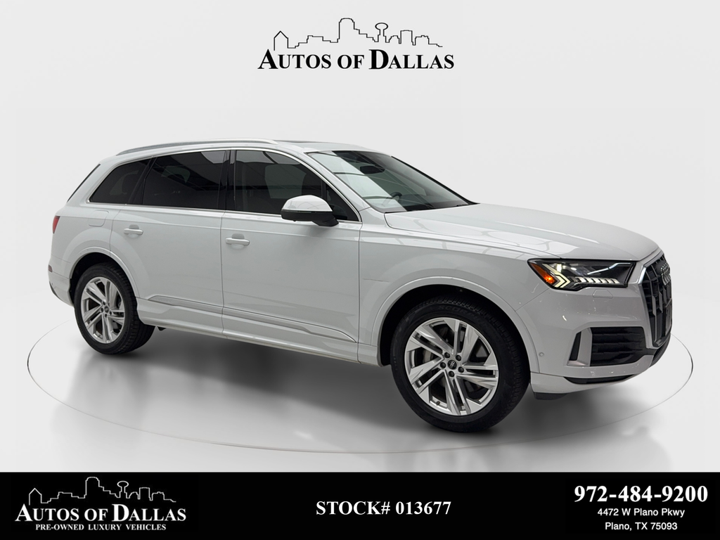 Glacier White 2023 Audi Q7 SUV / Crossover All-Wheel Drive 8-Speed Automatic