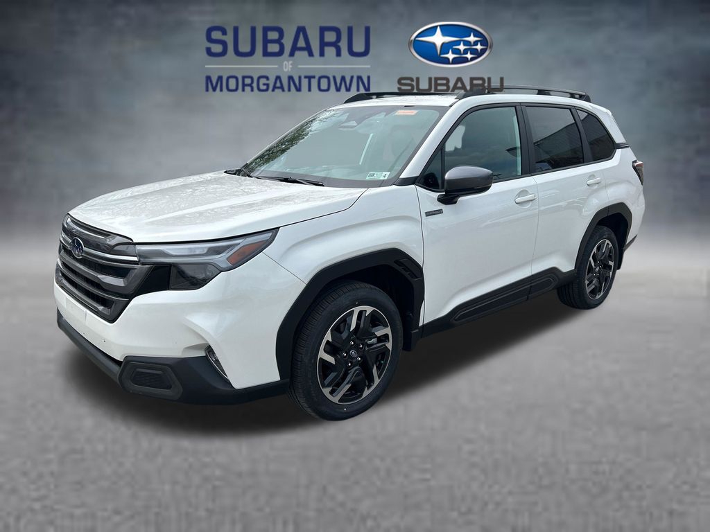 Crystal White Pearl 2026 Subaru Forester Hybrid Limited AWD SUV / Crossover All-Wheel Drive Continuously Variable Transmission