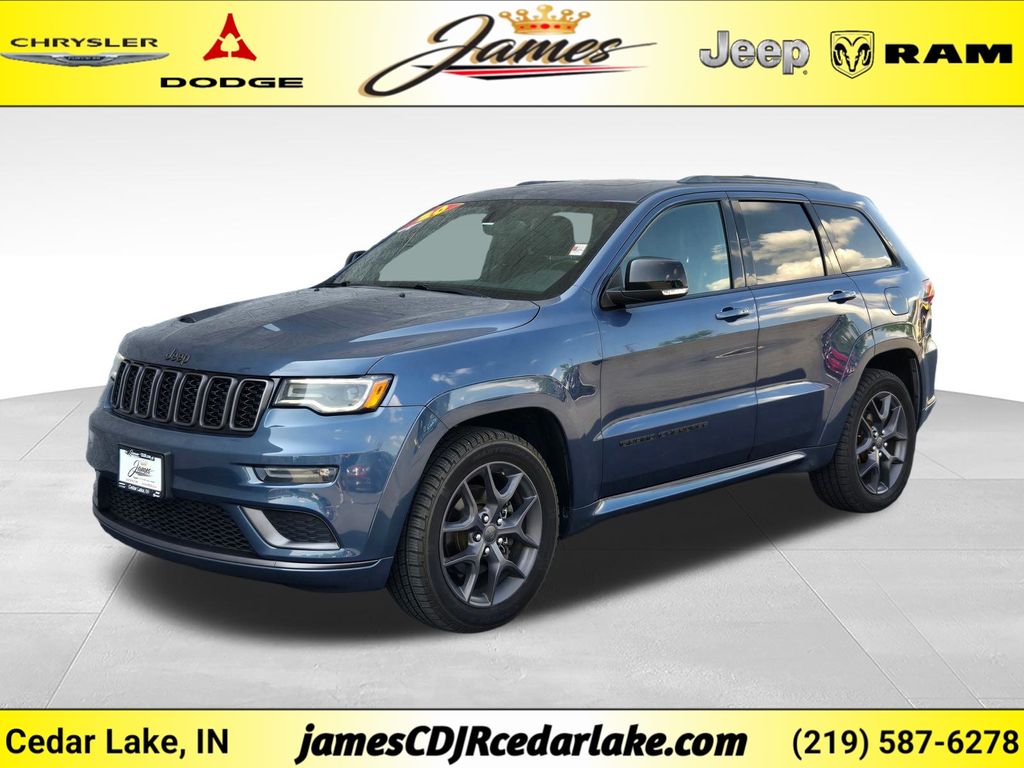Pacific Blue Clearcoat 2020 Jeep Grand Cherokee SUV / Crossover Four-Wheel Drive 8-Speed Automatic