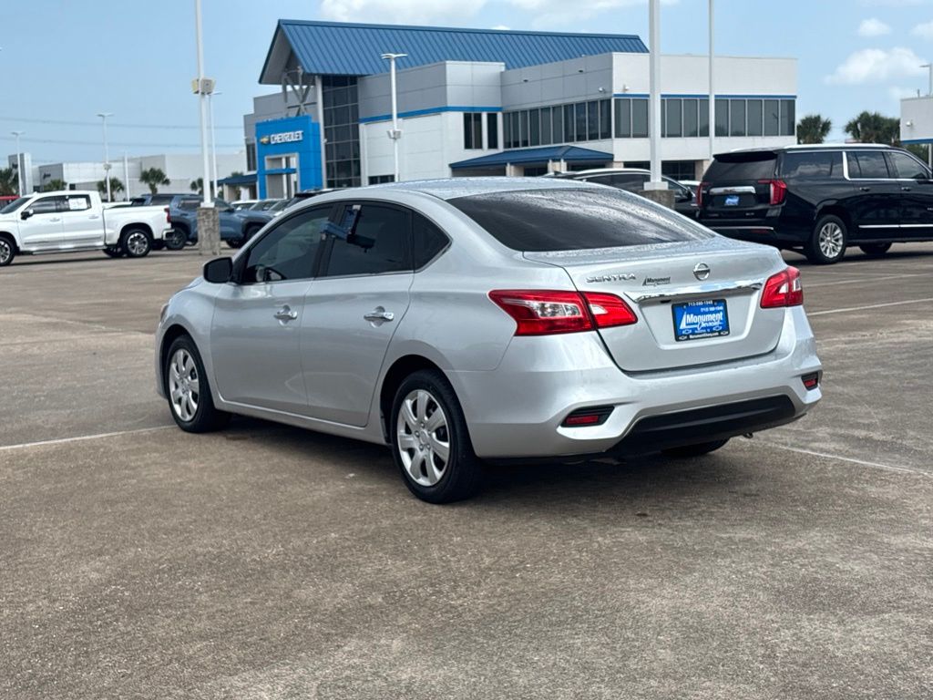 2018 Nissan Sentra S Silver at Bravo Nissan