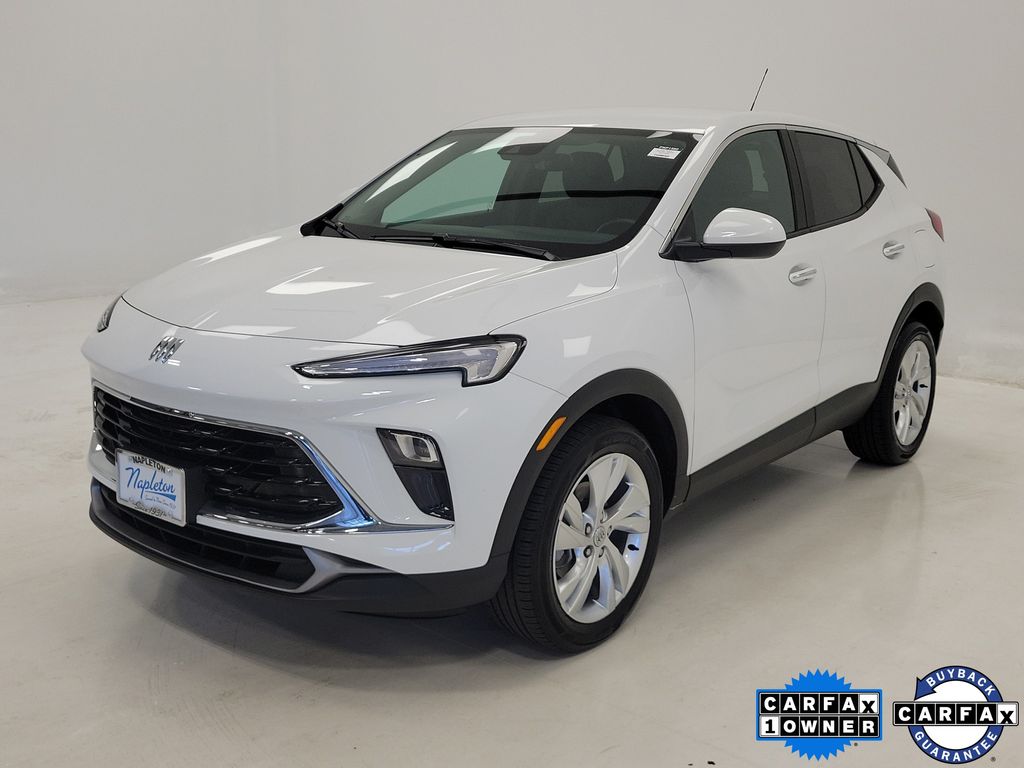 Summit White 2025 Buick Encore GX SUV / Crossover Front-Wheel Drive Continuously Variable Transmission