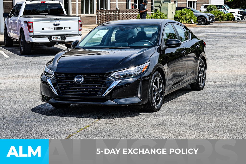 Used 2024 Black Nissan SV image 4